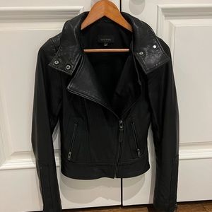 Aritzia leather jacket